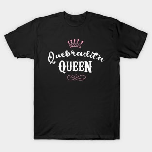 Quebradita Queen - white design T-Shirt